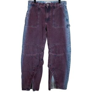 Attico
High-Rise Wide Leg Jeans